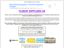 Tablet Screenshot of floristsuppliers.co.uk